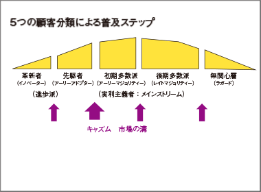 キャズム理論の活用とMRの価値高めるマネジメント