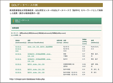 日本版HTAの中でも重要なQOL値評価　分析ガイドライン入門（8）効果指標3 QOL値評価の課題